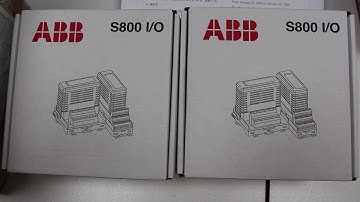 ABB S800 I/O is an open comprehensive, distributed, process I/O system.