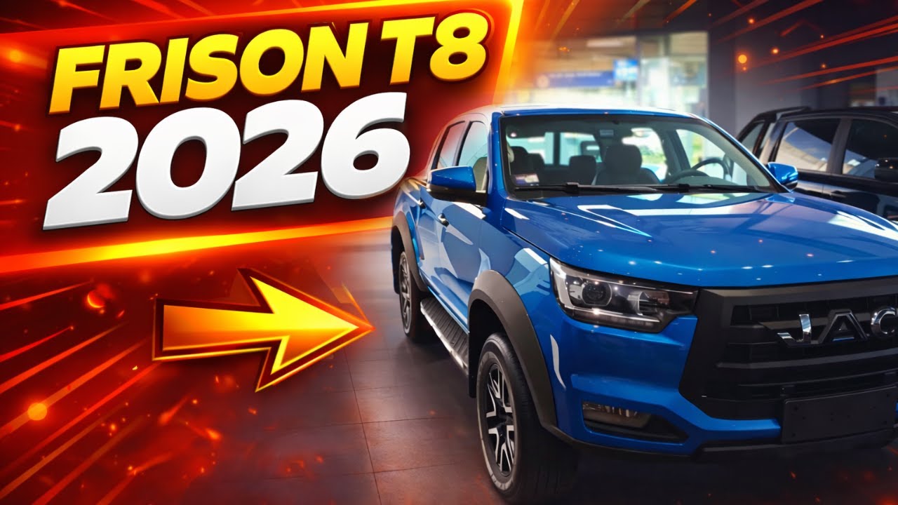 JAC FRISON T8 2026 😱 Самый мощный и самый дешевый пикап года?
