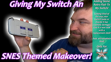 Adding Some Retro Flair To My Switch! - Feat. eXtremeRate Shell