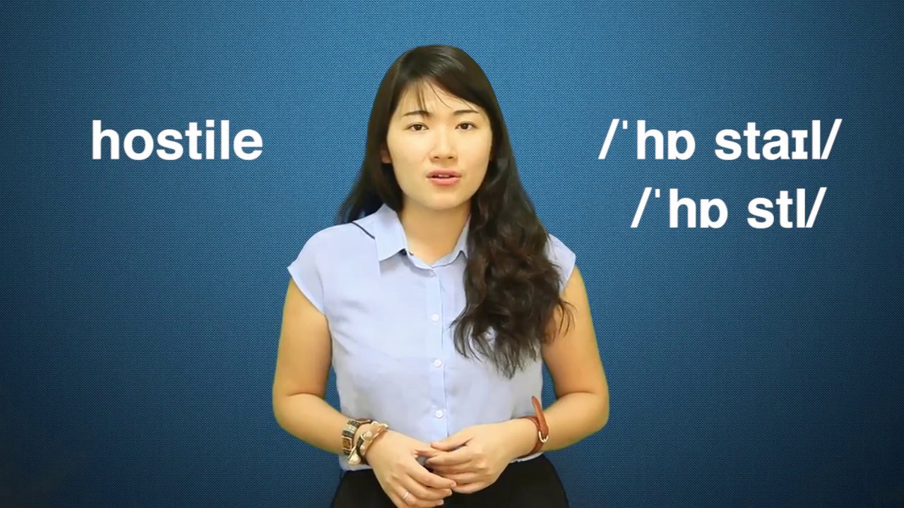 HOSTILE/HOSPITABLE/HOSPITAL Từ tiếng Anh thường phát âm sai (Moon ESL