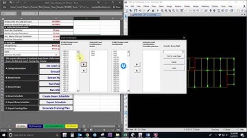 ETABS API - MMI - Beam Designer V1.0.0