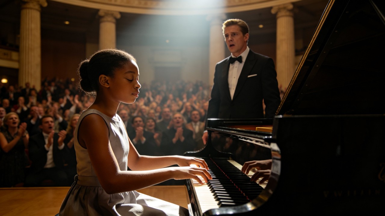 Blind Girl Mocked by Renowned Pianist—Her Performance Leaves the Audience in Awe