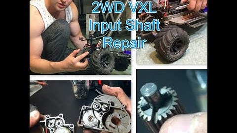 Traxxas Slash 2WD Input Shaft repair (slipping trans issue fix)