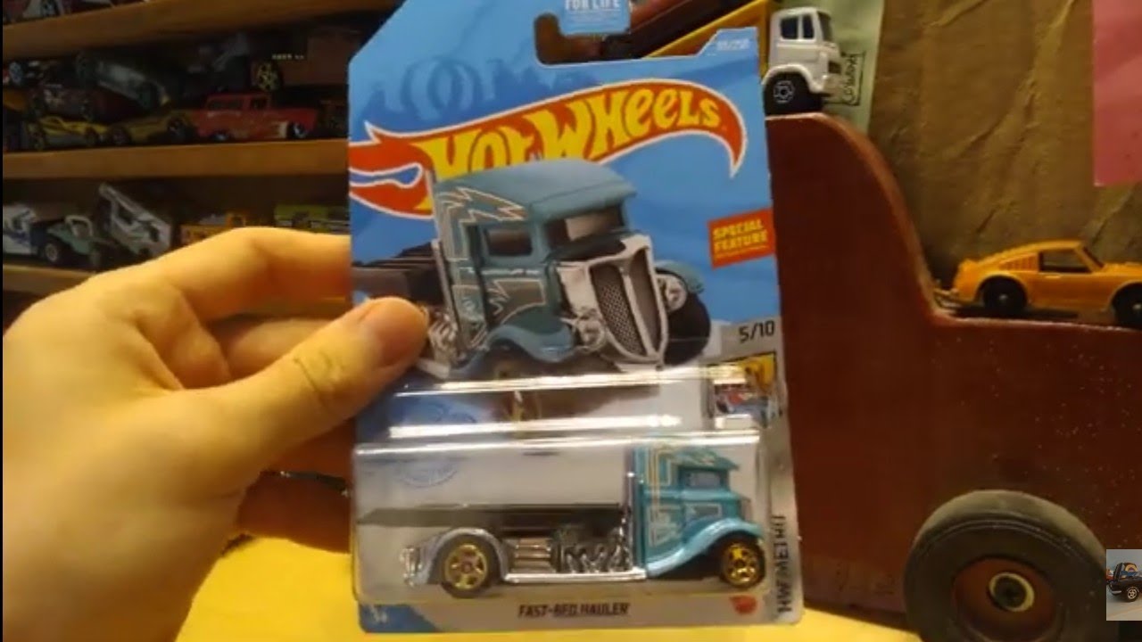 2021 Hot Wheels Fast-Bed Hauler HW Metro #5/10 Mattel toy flatbed truck Unboxing and Review