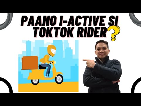 Paano i-activate or i-active si Toktok Rider sa ating Toktok Operator Portal.