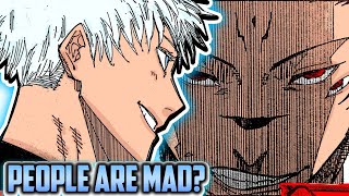 PEOPLE ARE MAD AT JUJUTSU KAISEN CHAPTER 222