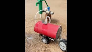 How to make a Tactor water tank science project#shorts