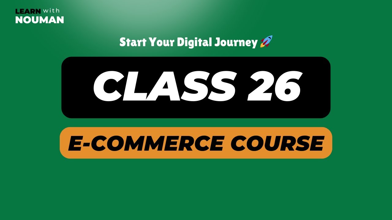 🎓 Class 26 | Dropshipping Explained 🌍 | Exploring Websites & Registering as a Dropshipper