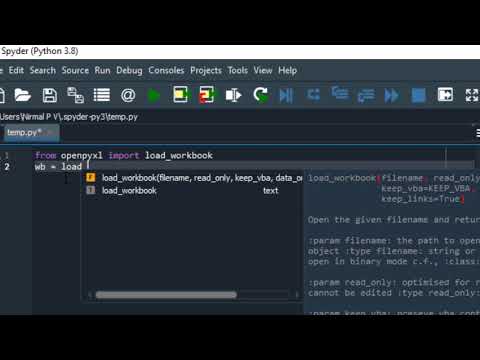 OpenPyxl in Python