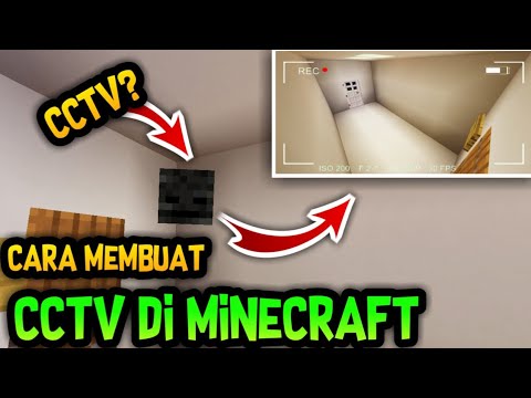 Cara Membuat CCTV Di Minecraft