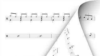 Can you play this fast SHUFFLE? - INTERACTIVE Sight Reading Practice for Drums - PLAY ALONG