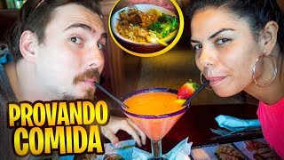 RED LOBSTER - EXPERIMENTANDO COMIDAS DOS EUA #1/Gaba Mukbang\