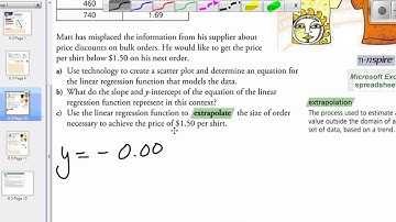 6 3 Modelling Data with a Line of Best Fit