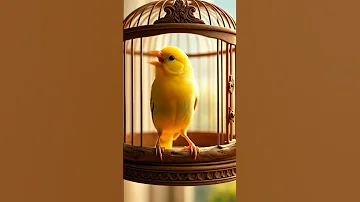 Canary Yellow Bird Sound Canary Tier Canarysinging Vogel Birds Kanarie Kanarienvogel Diere Short 