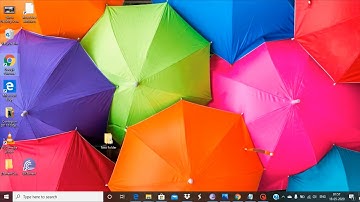 Show Desktop button in windows 10