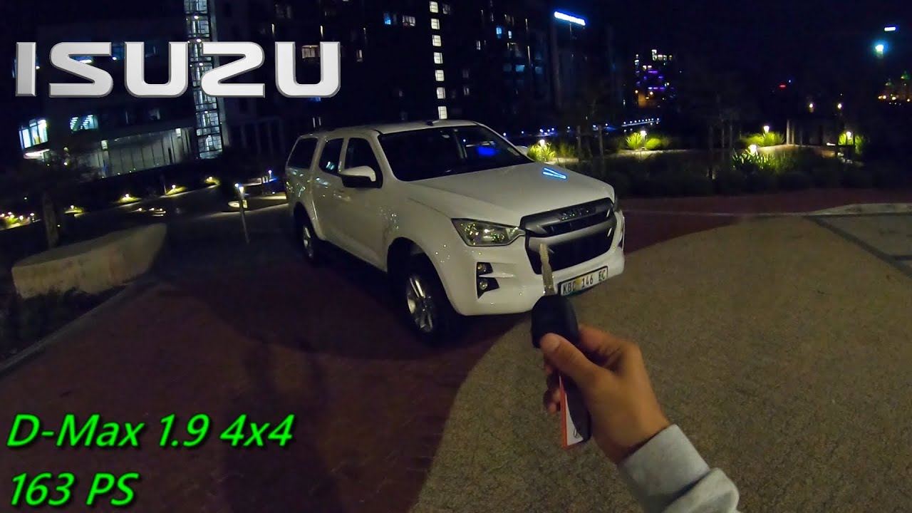 2022 Isuzu D-Max 1.9 4x4 163 PS NIGHT POV DRIVE CAPETOWN (60 FPS)
