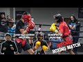 Wow boxers have intense clash in first sparring match