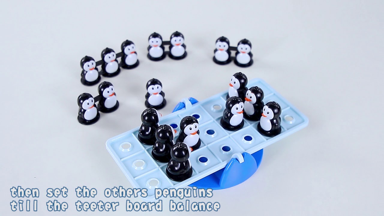 5082Balance penguin(board game) YouTube
