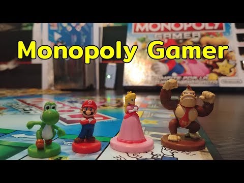 Monopoly Gamer con los personajes de Mario Bros