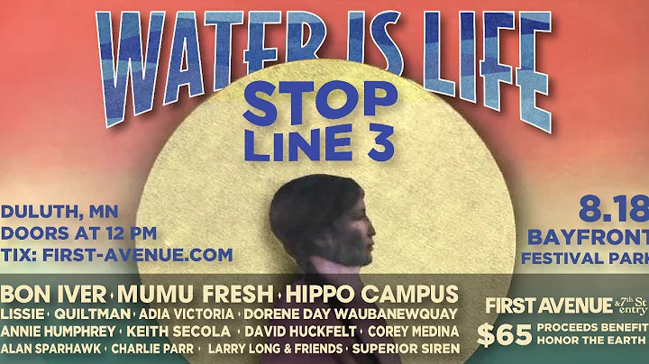 Water Is Life  Stop Line 3