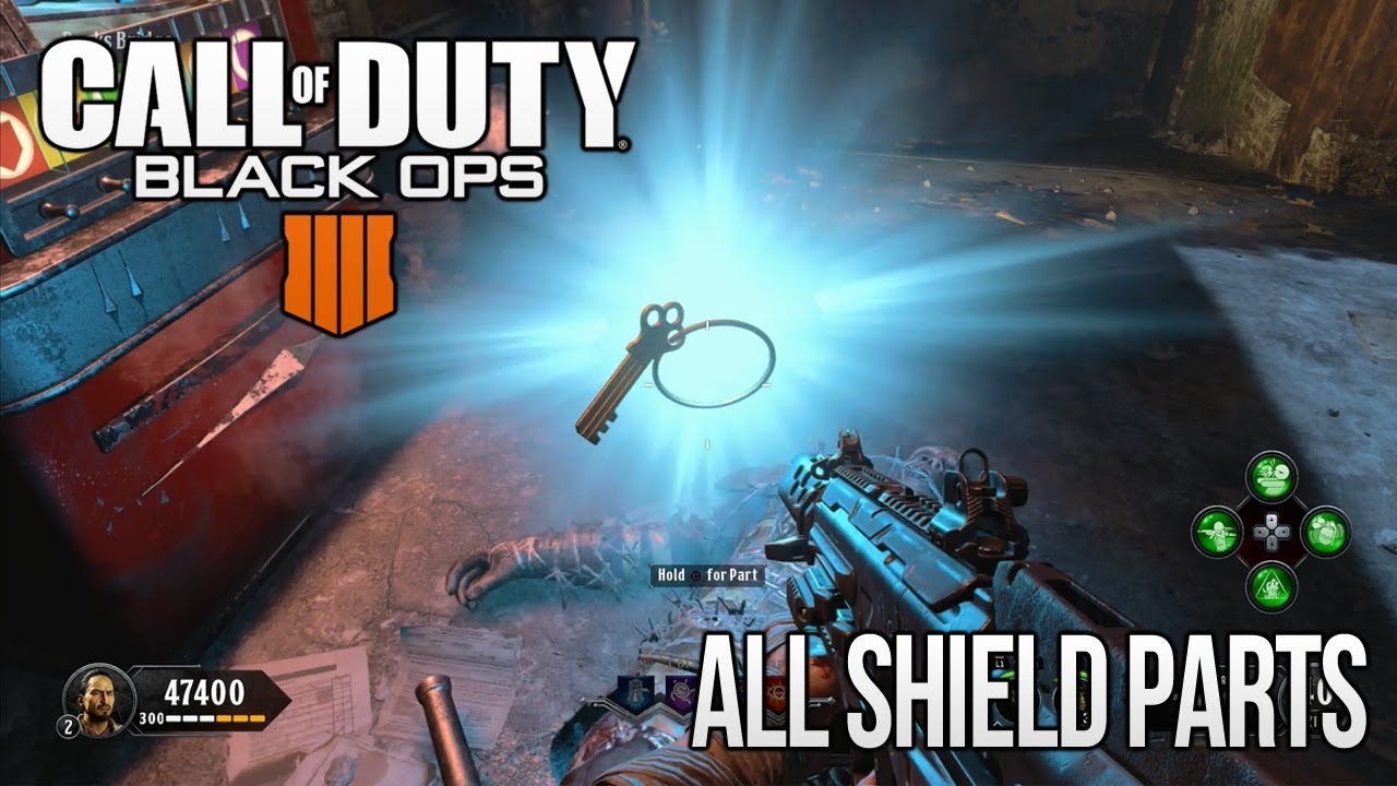 Blood Of The Dead All Shield Part Locations Black Ops 4 Zombies