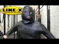 I SPRAYED MY ENTIRE BODY WITH LINE-X!! (LINE-X EXPERIMENT) As Seen On TV Test!