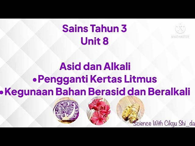 Asid alkali neutral tahun 3