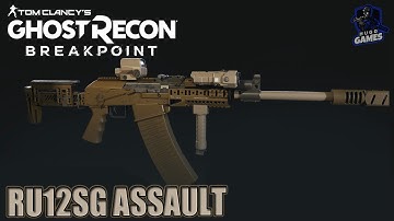 Trying the RU12SG ASSAULT-GHOST RECON BREAKPOINT