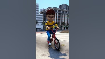 GTA V: SHIVA SAVED BY RUDRA FROM CHOO CHOO SPIDER TRAIN #shorts