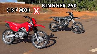 KR 250 vs CRF 300 | TESTANDO AS 2 MOTOS VEJA ANTES DE COMPRAR !!