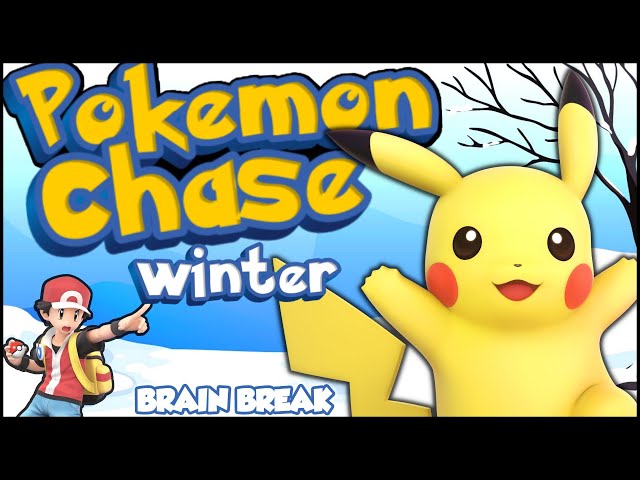 Pokémon Winter Chase | Brain Break | GoNoodle Inspired class=