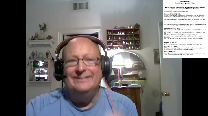 Donny Reagan and Tim Pruitt - How are ex-message f...