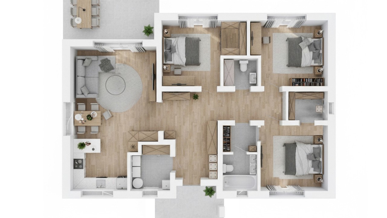 Мой новый дом 120 м² | Идеальная планировка или провал?
