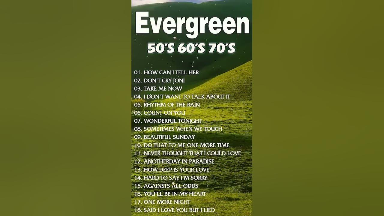 Best Evergreen Love Songs Memories Nonstop Cruisin 💖 Best Old Love Song Collection 💖