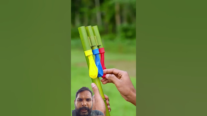diy bamboo creations with New three colors balloon #bamboo #bamboo