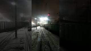 На юго-востоке Москвы столкнулись два поезда