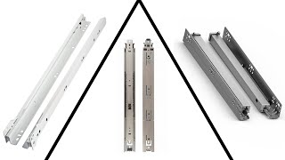 The 3 Most common Drawer Slides available at Woodworker Express screenshot 5