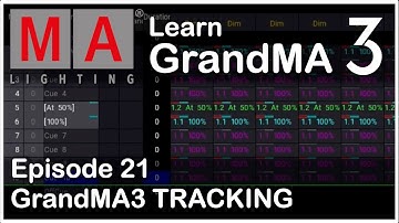 E21 - Why Tracking Is So Important - GrandMA3 Tutorial