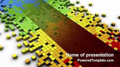 Road Concept PowerPoint Template by PoweredTemplate.com