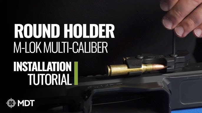 Multi-Caliber 2rd Spare Round Holder M Lok and Key Mod Compatible  Matchsaver