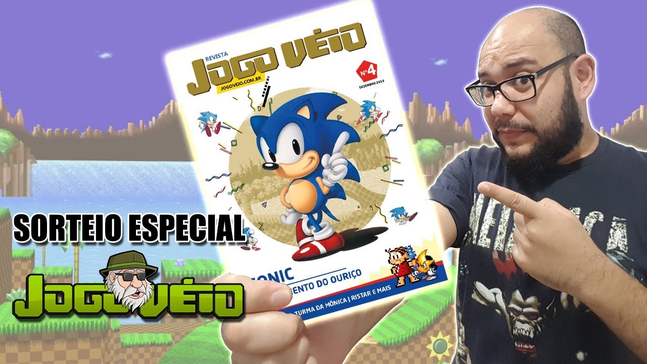 Revista Jogo Véio Nº 4 - Sonic