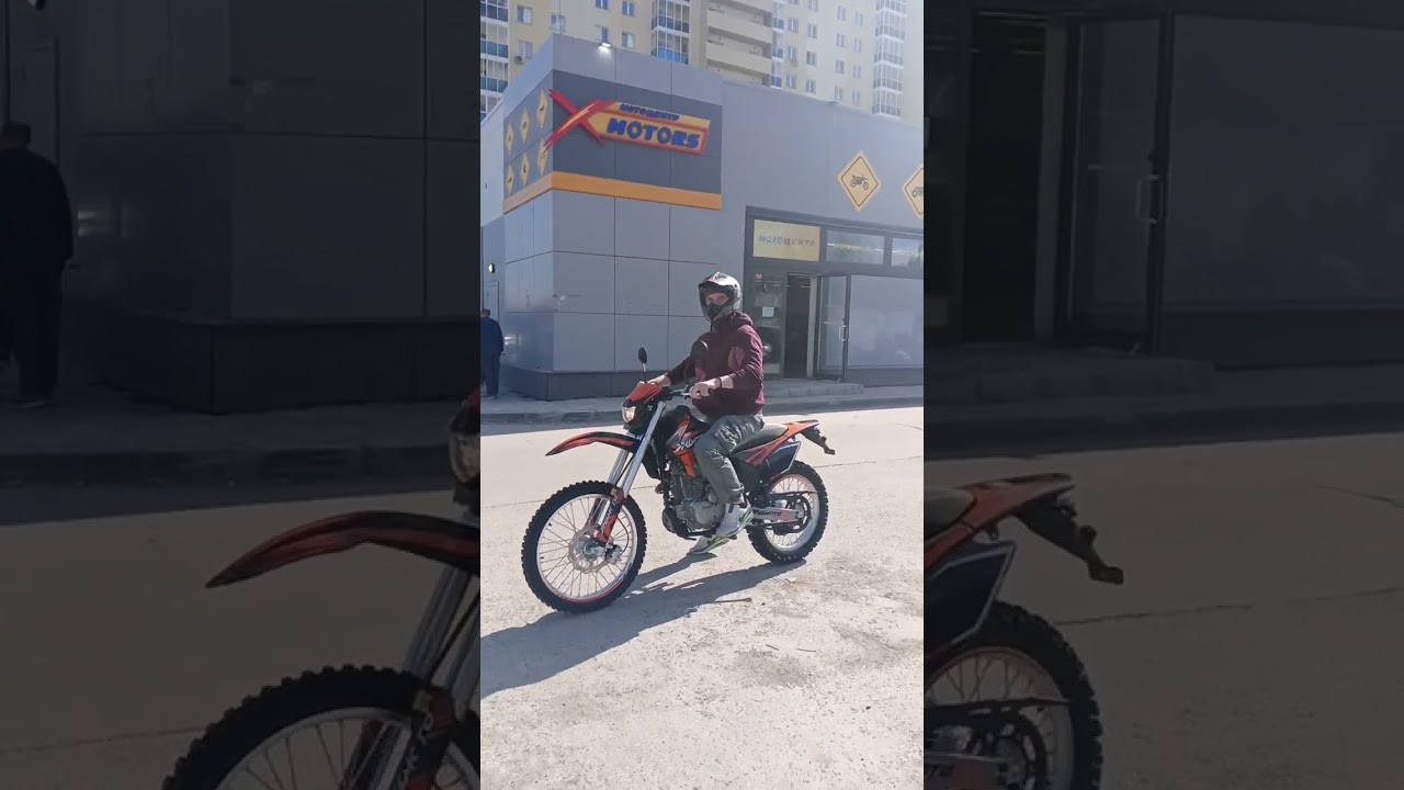 Выдача мотоцикла JHLMOTO JHL MX300 в X-MOTORS г. Новосибирск