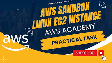 How to Create Linux EC2 Instance in AWS Sandbox | Full Cloud Foundations | Lab Demo