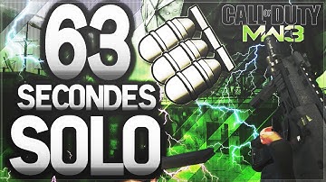 MW3: "SOLO 63 SECONDES MOAB!" - (SOLO 60 SECONDES MOAB)