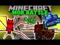 RED ANT ROBOT VS MOTHRA & CATERKILLER - Minecraft Mob Battles - OreSpawn Mod