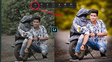 LR lightroom background colour change editing||🔥 just one click background blur in lightroom