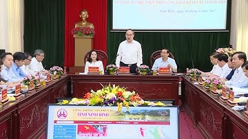 Đồng chí Nguyễn Thiện Nhân giám sát công khai kết quả thanh tra tại Ninh Bình