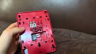 Unboxing a Gamewell FCI MS-7 fire alarm pull station 🔽 🚨, full overview included