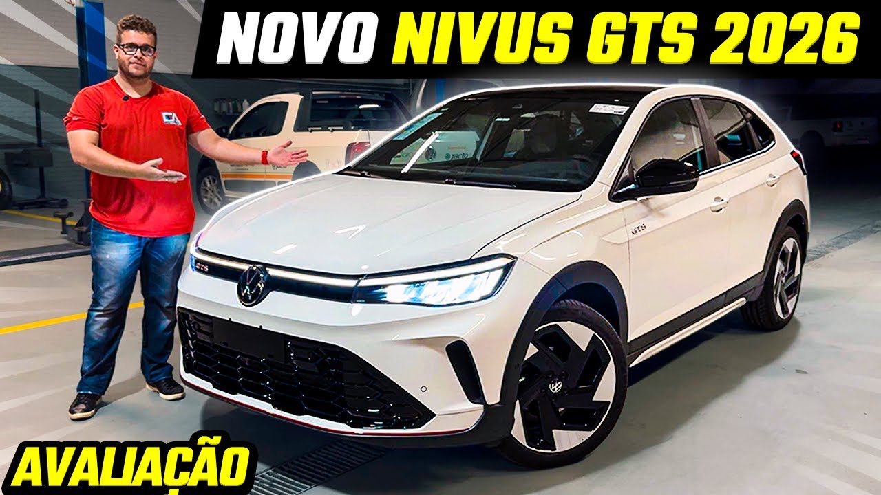 Avaliação Novo Vw Nivus Gts 2026 - Mostrando Tudo