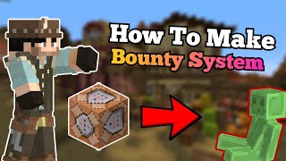 How To Make a Bounty Reward System in Minecraft | Command Block Tutorial